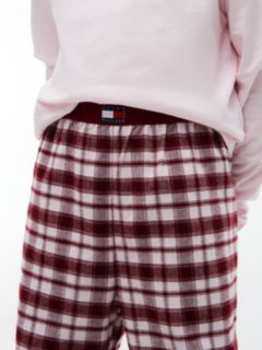 Heritage Check Long Sleeve Pyjama Set — Brown 2