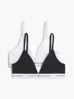 2-Pack Signature Logo Triangle Bras — Orange 1