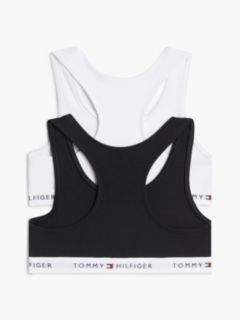 2-Pack Signature Logo Racerback Bralettes — Orange 2