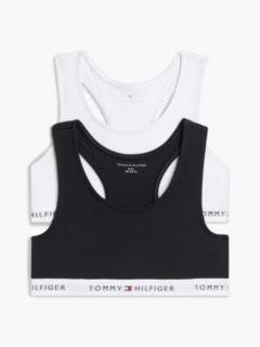 2-Pack Signature Logo Racerback Bralettes — Orange 1