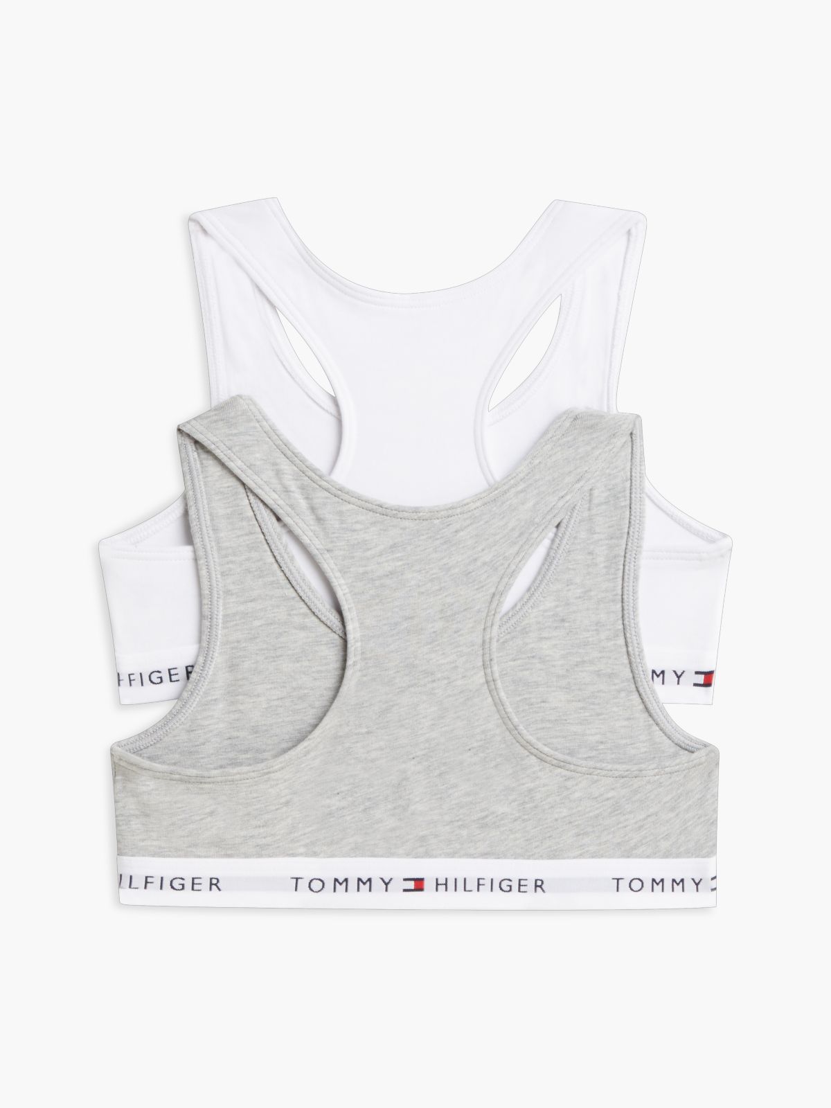 2-Pack Signature Logo Racerback Bralettes — Orange