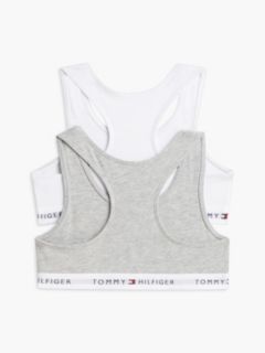 2-Pack Signature Logo Racerback Bralettes — Orange 2