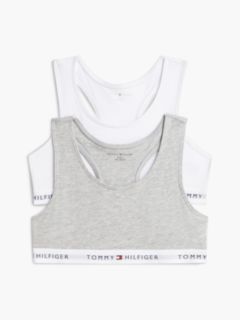 2-Pack Signature Logo Racerback Bralettes — Orange 1