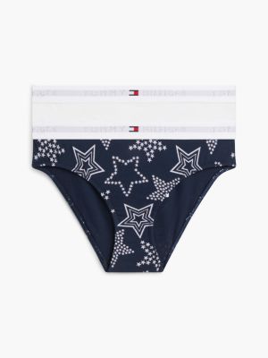 coffret cadeau lot de 2 culottes signature orange pour filles tommy hilfiger