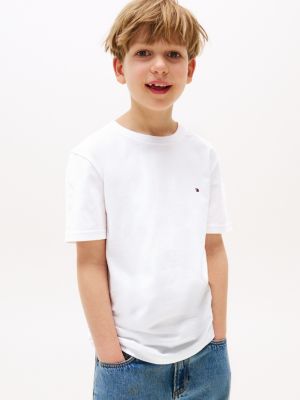 multi 2er-pack signature t-shirts für gender-inclusive kinder - tommy hilfiger