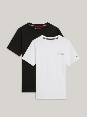 2 Pack TH Original Logo T Shirts Black Tommy Hilfiger