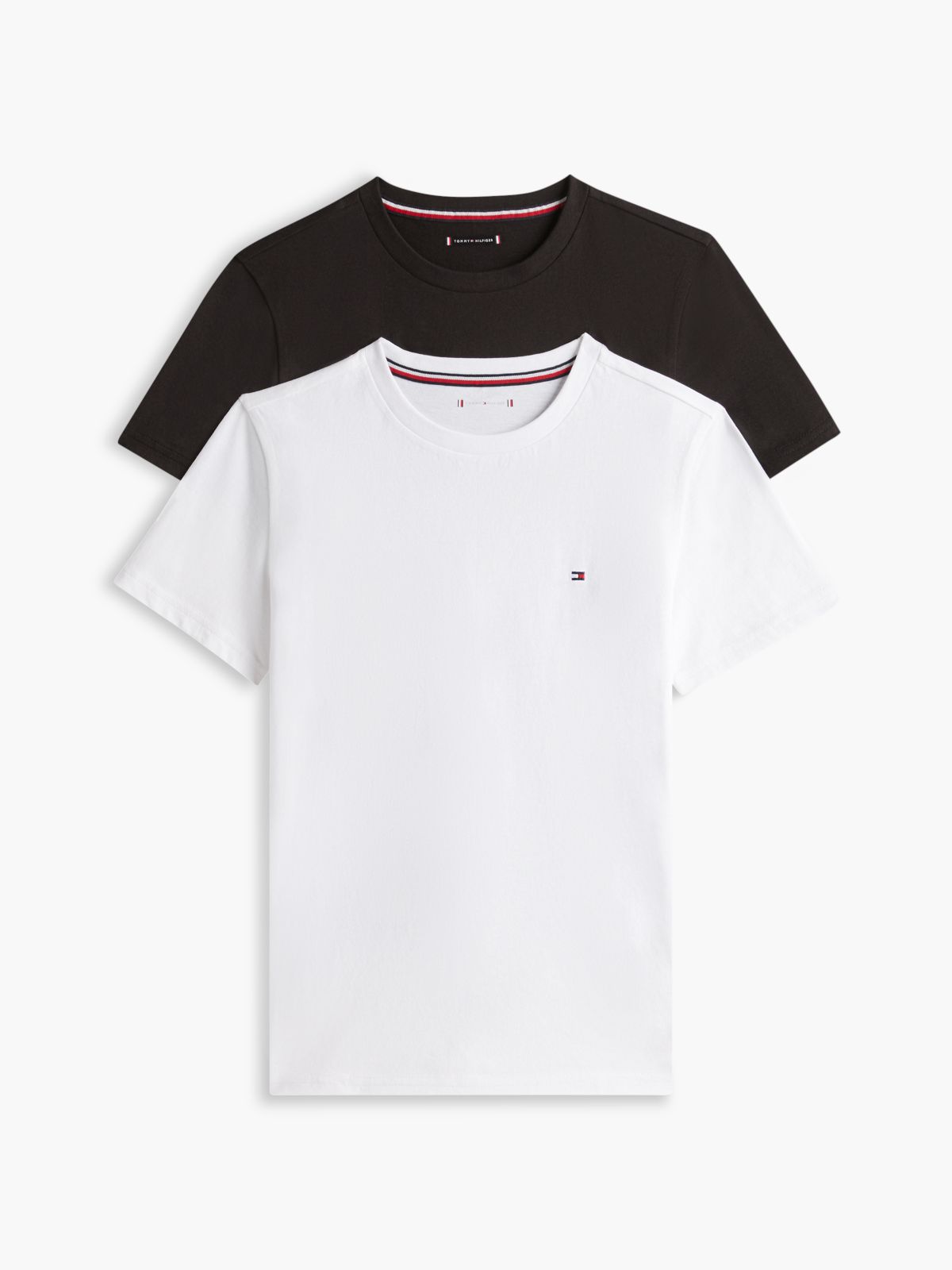 2-Pack Signature Jersey Lounge T-Shirts — Black