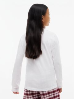 2-Pack Signature Jersey Long Sleeve Lounge T-Shirts — Orange 5