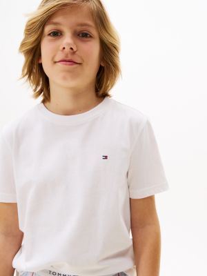 multi signature pyjama mit logo für gender-inclusive kinder - tommy hilfiger