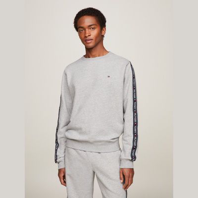 tommy hilfiger tape sweatshirt