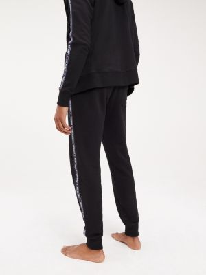 tommy hilfiger tracksuit black