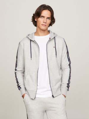 hilfiger hoodie grey