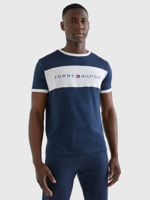 tommy hilfiger crew neck logo flag