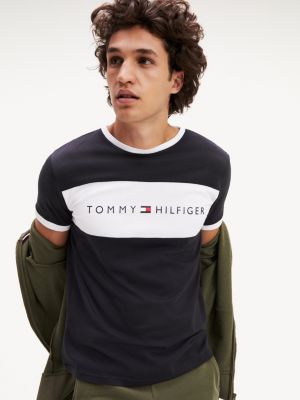 tommy hilfiger crew neck logo flag