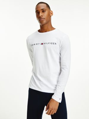 Long Sleeve Logo T-Shirt | WHITE | Tommy Hilfiger