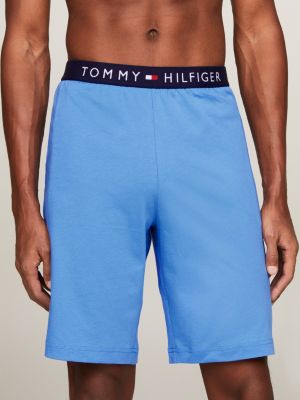 Tommy hilfiger remix repeat logo lounge shorts in navy sale