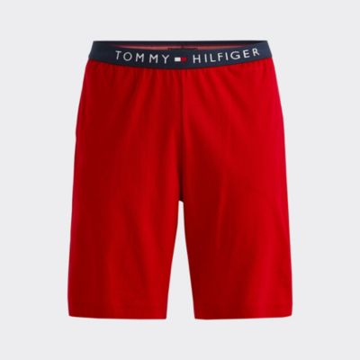 tommy hilfiger long line jersey shorts