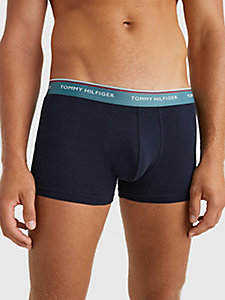 Mens Clothing Underwear Boxers Tommy Hilfiger Denim Printed Trunks in Blue for Men 