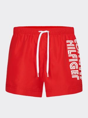 red tommy hilfiger shorts