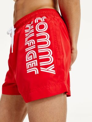 tommy hilfiger pink swim shorts