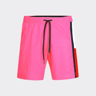 tommy hilfiger pink swim shorts