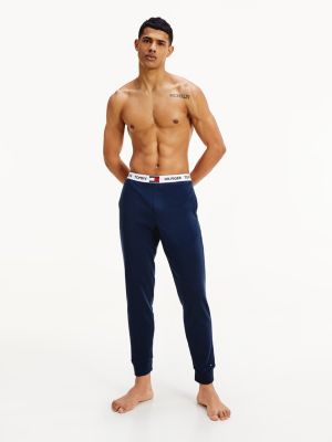 tommy hilfiger logo waistband joggers