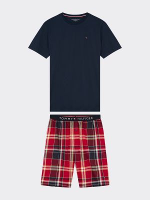 tommy hilfiger t shirt and shorts