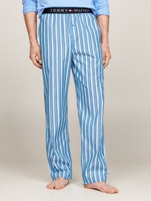 Print Signature stripe cotton pyjama trousers