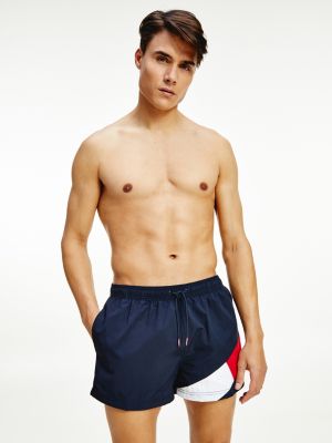 tommy hilfiger drawstring swim shorts