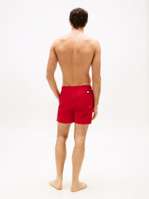 Red tommy shorts online