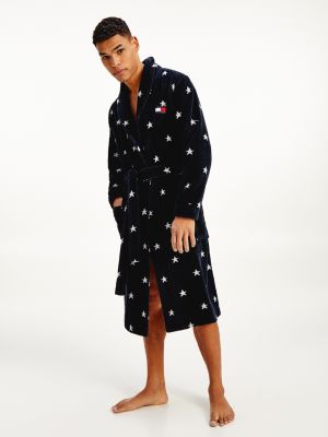 tommy hilfiger towelling bathrobe