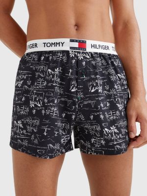 Tommy Hilfiger Black Cotton Men's Boxer Shorts main image 0