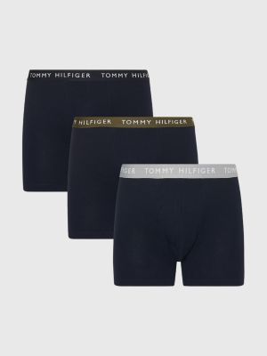 Lot De 3 Boxers Longs À Logo | Noir | Tommy Hilfiger