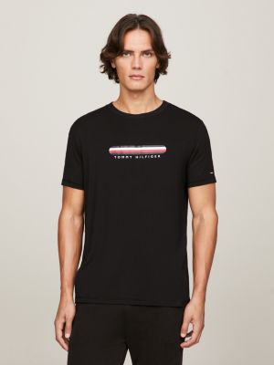 tommy hilfiger black t shirts