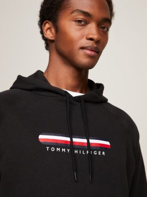 Sudadera de con cinta distintiva | NEGRO | Tommy Hilfiger