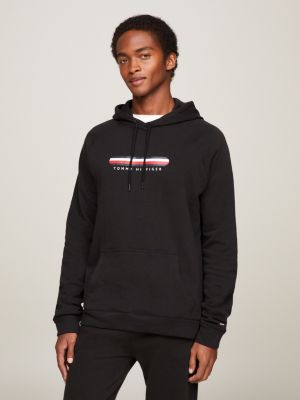 Tommy hilfiger signature tape logo clearance hoody