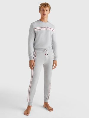 tommy hilfiger tape joggers