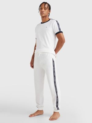 tommy hilfiger tape joggers