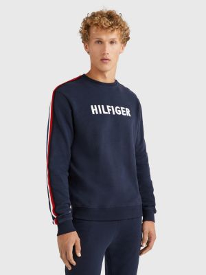 tommy hilfiger lounge tape sweatshirt