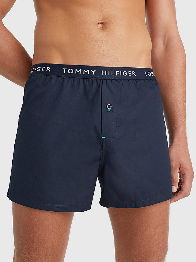 3 pack boxer aderenti con logo in vita Tommy Hilfiger Uomo Abbigliamento Intimo Boxer shorts Boxer shorts aderenti 