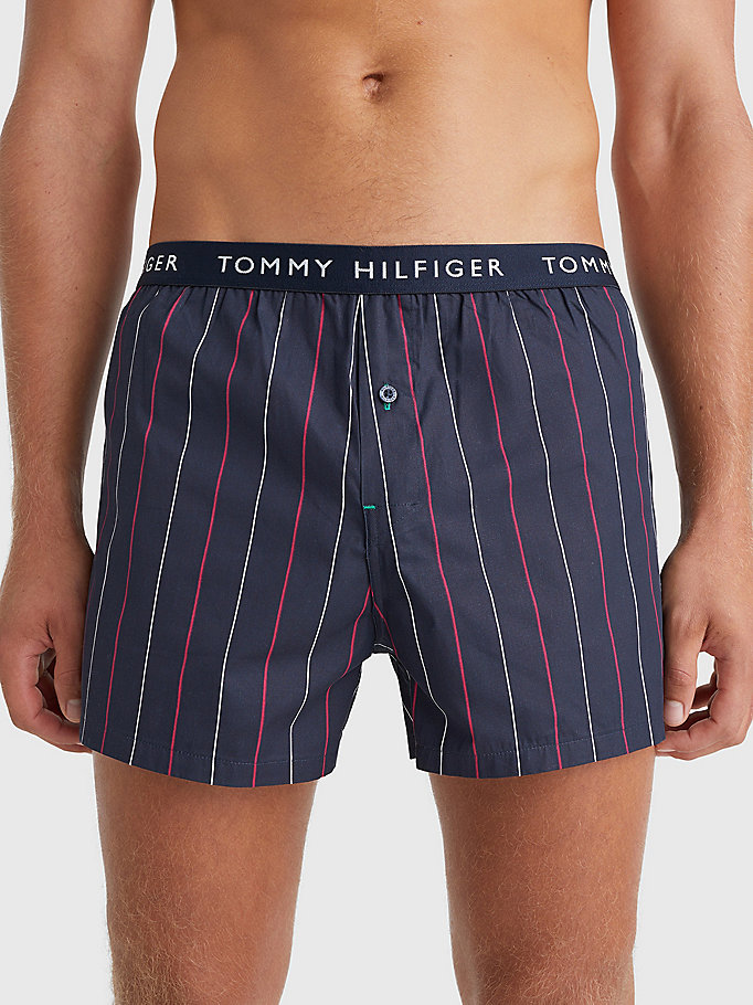 Tommy Hilfiger Uomo Abbigliamento Intimo Boxer shorts Boxer shorts aderenti 3 pack boxer aderenti con logo in vita 