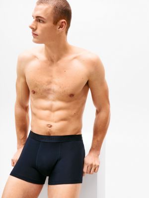 kolorowy zestaw 3 par obcisłych bokserek typu trunks dla mężczyźni - tommy hilfiger