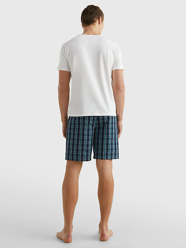 WHITE/WHITE 2-Pack Modal Blend Lounge T-Shirts for men TOMMY HILFIGER