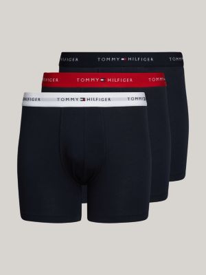 Tommy Hilfiger Men's Underwear 3 Pack Cotton Classics Knit Boxers