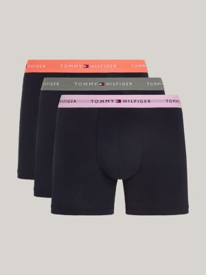 3 Pack Premium Essential Boxer Briefs Black Tommy Hilfiger