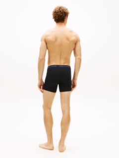 3-Pack Signature Logo Waistband Boxer Briefs — Black 5