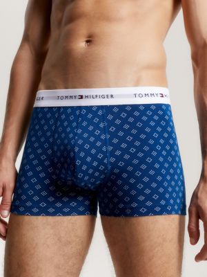 tommy hilfiger men's printed cotton boxers