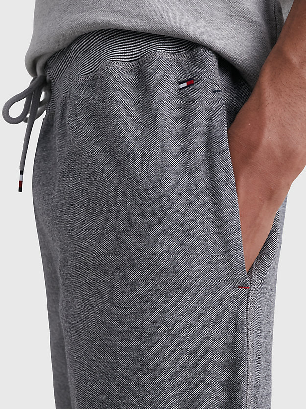 LIGHT GREY HEATHER 1985 Collection Cuffed Lounge Joggers for men TOMMY HILFIGER