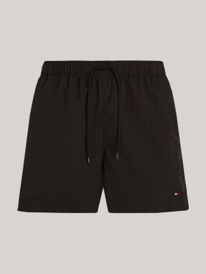 Essential Mid Length Swim Shorts Black Tommy Hilfiger