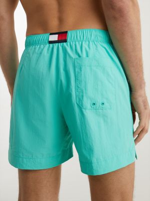 Essential Mid Length Swim Shorts GREEN Tommy Hilfiger